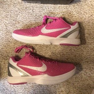 Nike Kobe 6 Kay Yow Think Pink Size 13